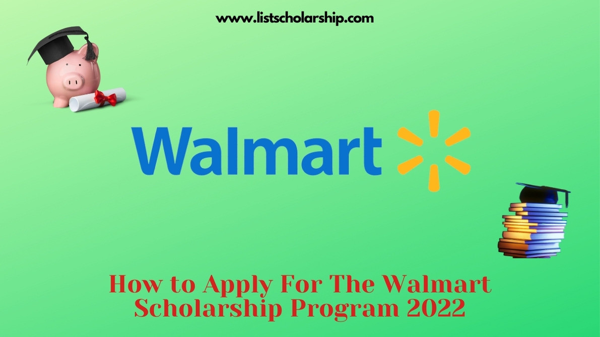 walmart associate scholarship application status